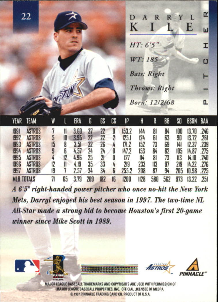 A7141- 1998 Pinnacle Baseball Cards 1-200 +Rookies -You Pick- 15+ FREE US SHIP - Picture 31 of 331