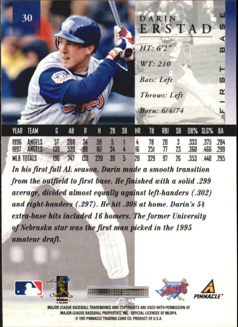 A7141- 1998 Pinnacle Baseball Cards 1-200 +Rookies -You Pick- 15+ FREE US SHIP - Picture 47 of 331
