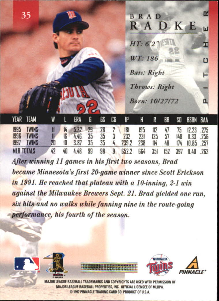 A7141- 1998 Pinnacle Baseball Cards 1-200 +Rookies -You Pick- 15+ FREE US SHIP - Picture 57 of 331