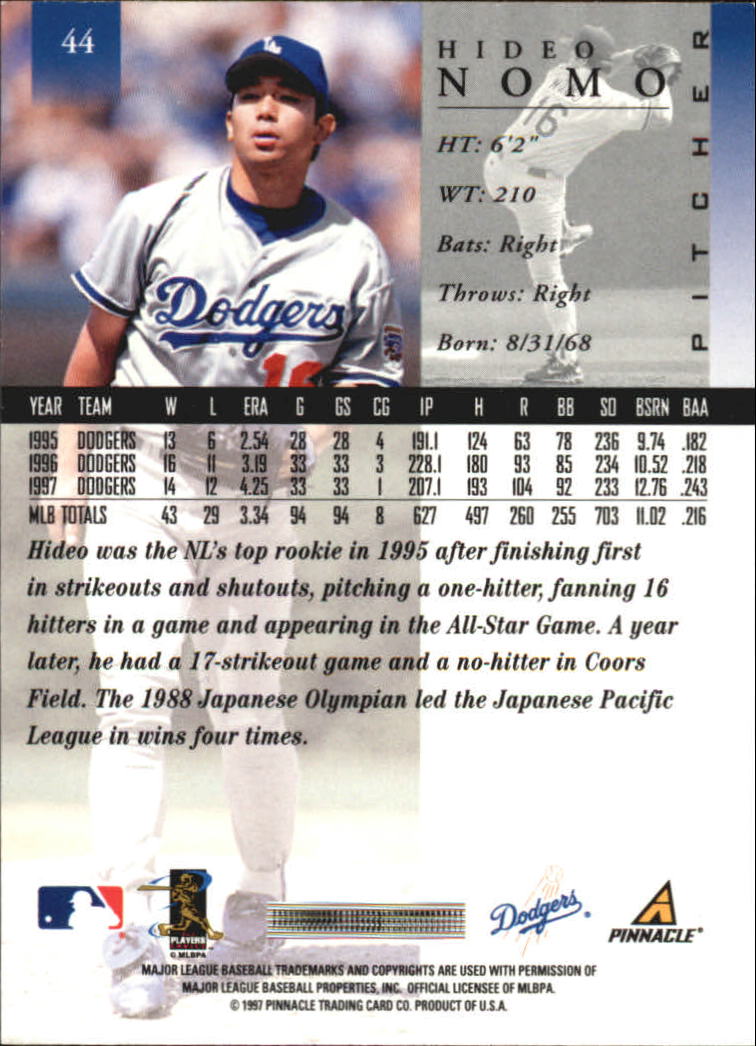A7141- 1998 Pinnacle Baseball Cards 1-200 +Rookies -You Pick- 15+ FREE US SHIP - Picture 71 of 331