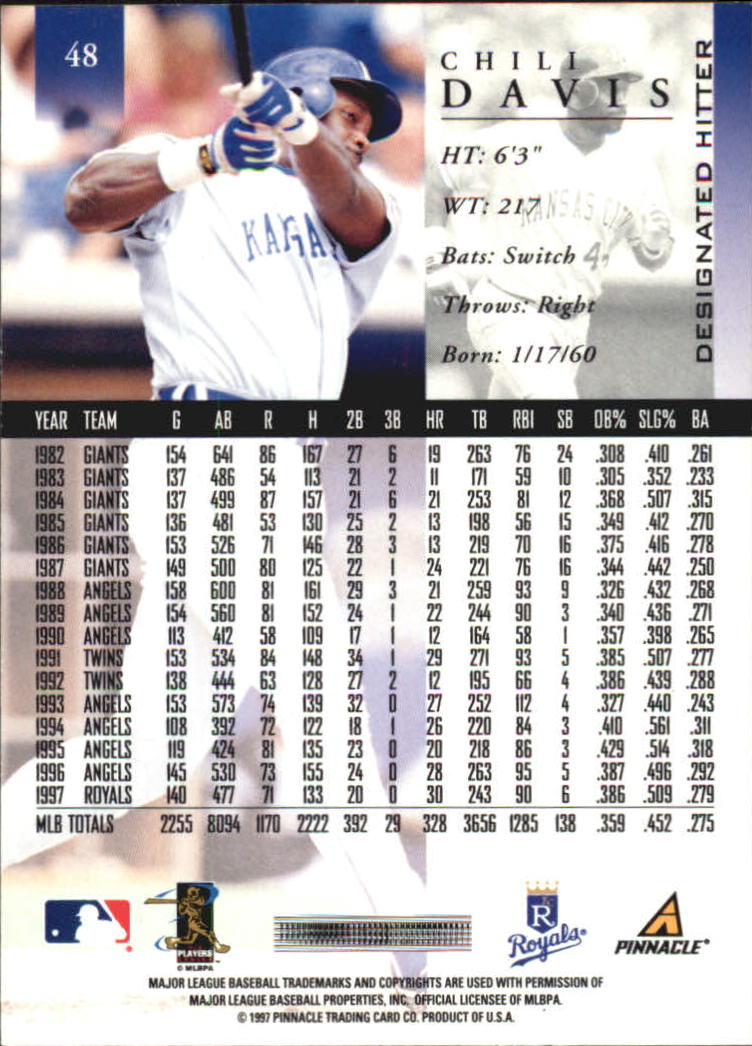 A7141- 1998 Pinnacle Baseball Cards 1-200 +Rookies -You Pick- 15+ FREE US SHIP - Picture 79 of 331