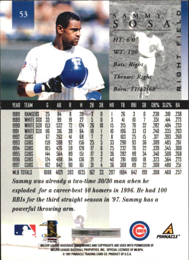 A7141- 1998 Pinnacle Baseball Cards 1-200 +Rookies -You Pick- 15+ FREE US SHIP - Picture 89 of 331