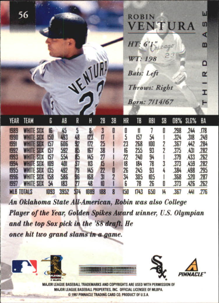 A7141- 1998 Pinnacle Baseball Cards 1-200 +Rookies -You Pick- 15+ FREE US SHIP - Picture 93 of 331