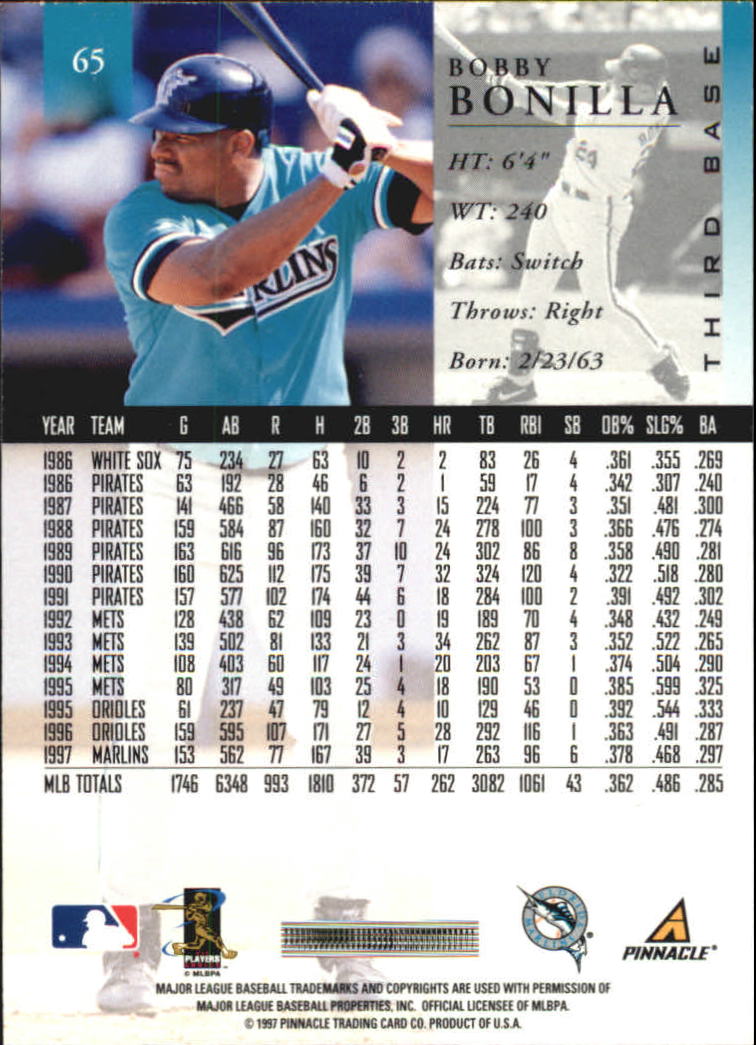 A7141- 1998 Pinnacle Baseball Cards 1-200 +Rookies -You Pick- 15+ FREE US SHIP - Picture 107 of 331