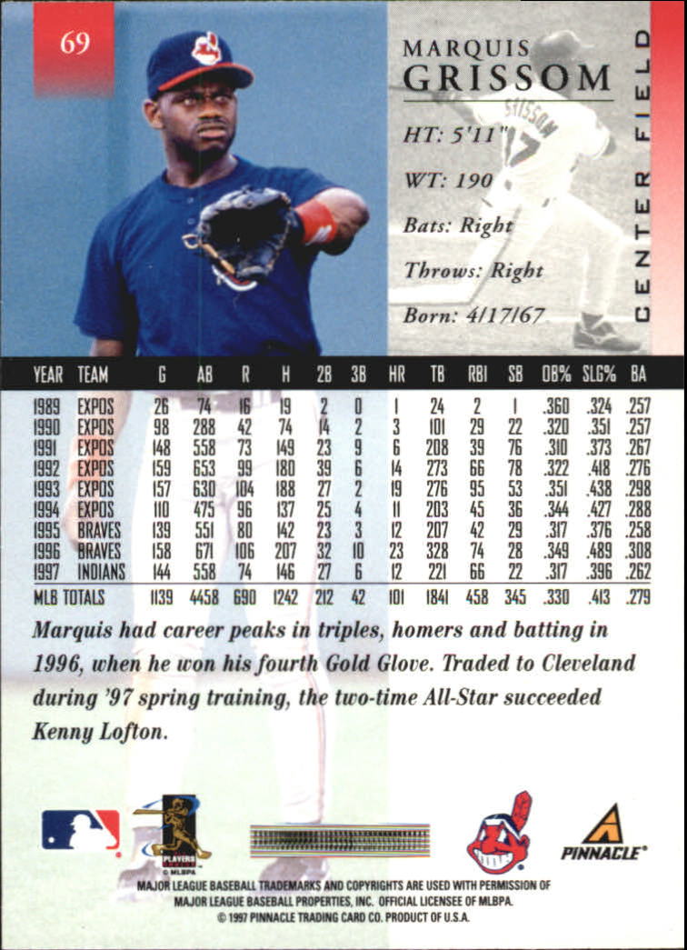 A7141- 1998 Pinnacle Baseball Cards 1-200 +Rookies -You Pick- 15+ FREE US SHIP - Picture 113 of 331