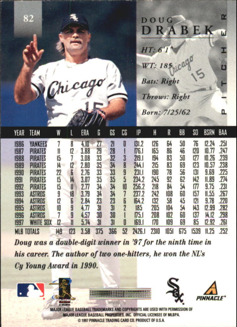A7141- 1998 Pinnacle Baseball Cards 1-200 +Rookies -You Pick- 15+ FREE US SHIP - Picture 133 of 331