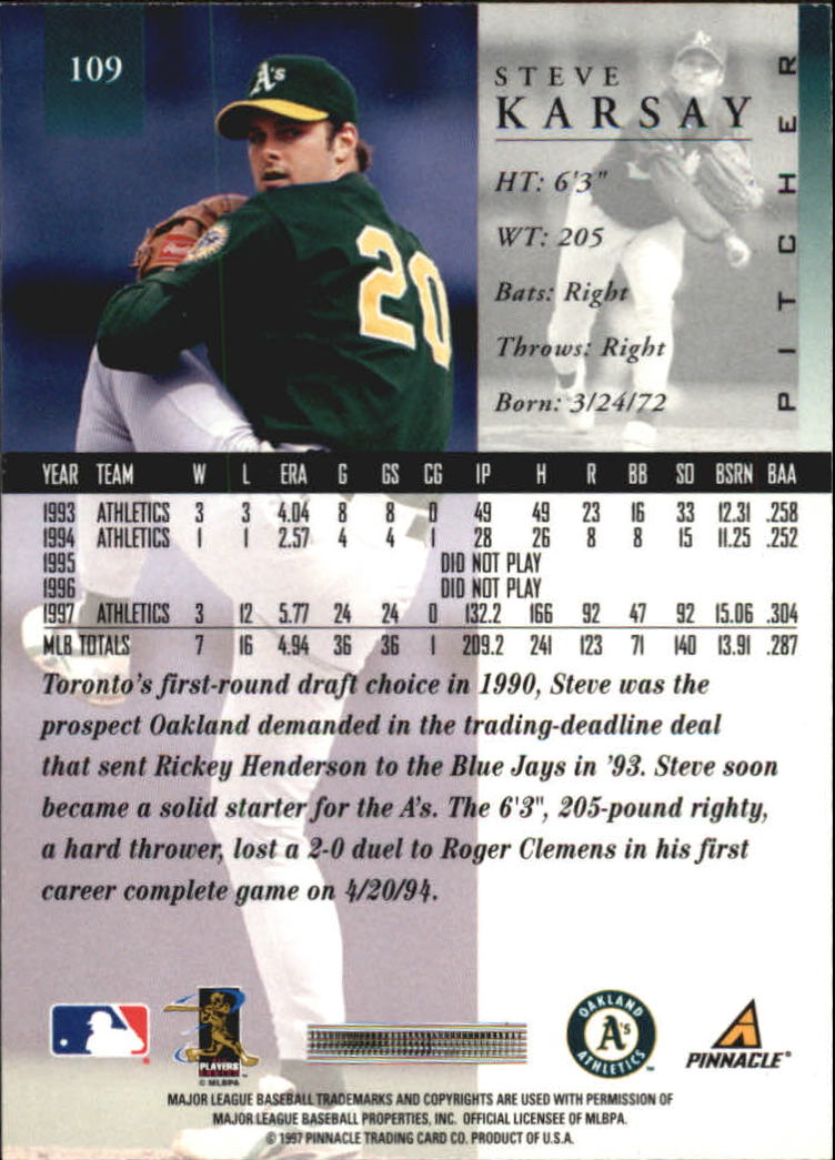 A7141- 1998 Pinnacle Baseball Cards 1-200 +Rookies -You Pick- 15+ FREE US SHIP - Picture 179 of 331