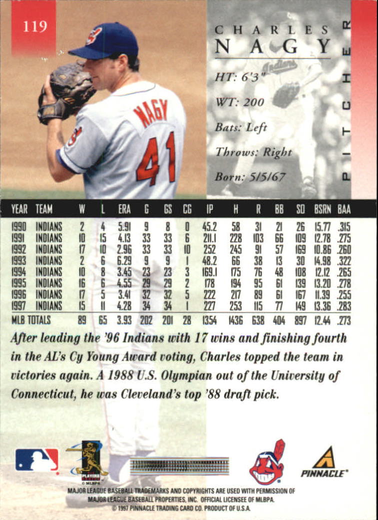 A7141- 1998 Pinnacle Baseball Cards 1-200 +Rookies -You Pick- 15+ FREE US SHIP - Picture 197 of 331