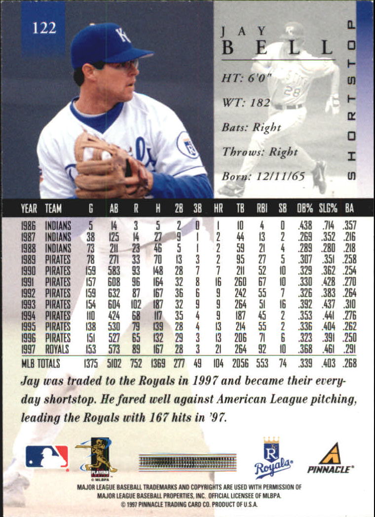 A7141- 1998 Pinnacle Baseball Cards 1-200 +Rookies -You Pick- 15+ FREE US SHIP - Picture 203 of 331