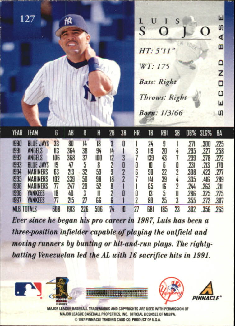 A7141- 1998 Pinnacle Baseball Cards 1-200 +Rookies -You Pick- 15+ FREE US SHIP - Picture 209 of 331