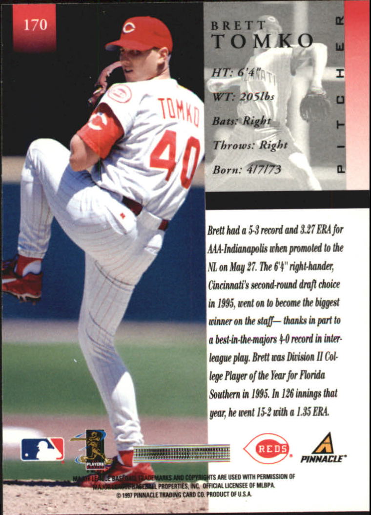 A7141- 1998 Pinnacle Baseball Cards 1-200 +Rookies -You Pick- 15+ FREE US SHIP - Picture 281 of 331