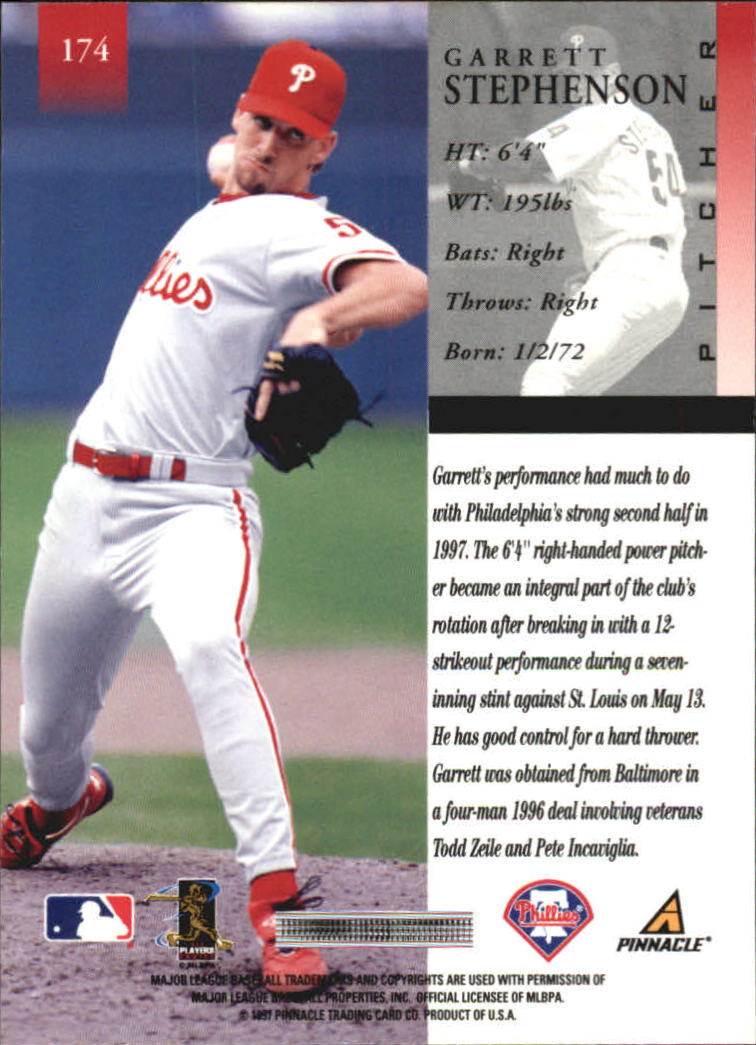 A7141- 1998 Pinnacle Baseball Cards 1-200 +Rookies -You Pick- 15+ FREE US SHIP - Picture 289 of 331