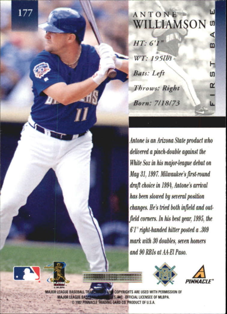 A7141- 1998 Pinnacle Baseball Cards 1-200 +Rookies -You Pick- 15+ FREE US SHIP - Picture 295 of 331