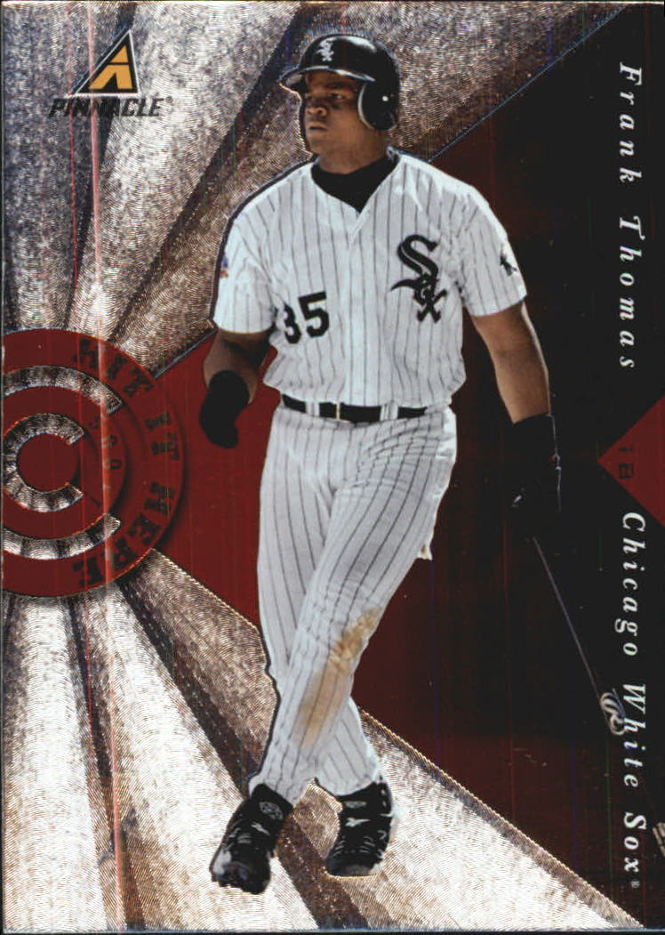 Frank Thomas Signed 1998 Pinnacle #186 Rookie Card RC WhiteSox