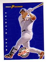 1998 Pinnacle Performers Swing for the Fences #42 Mark McGwire