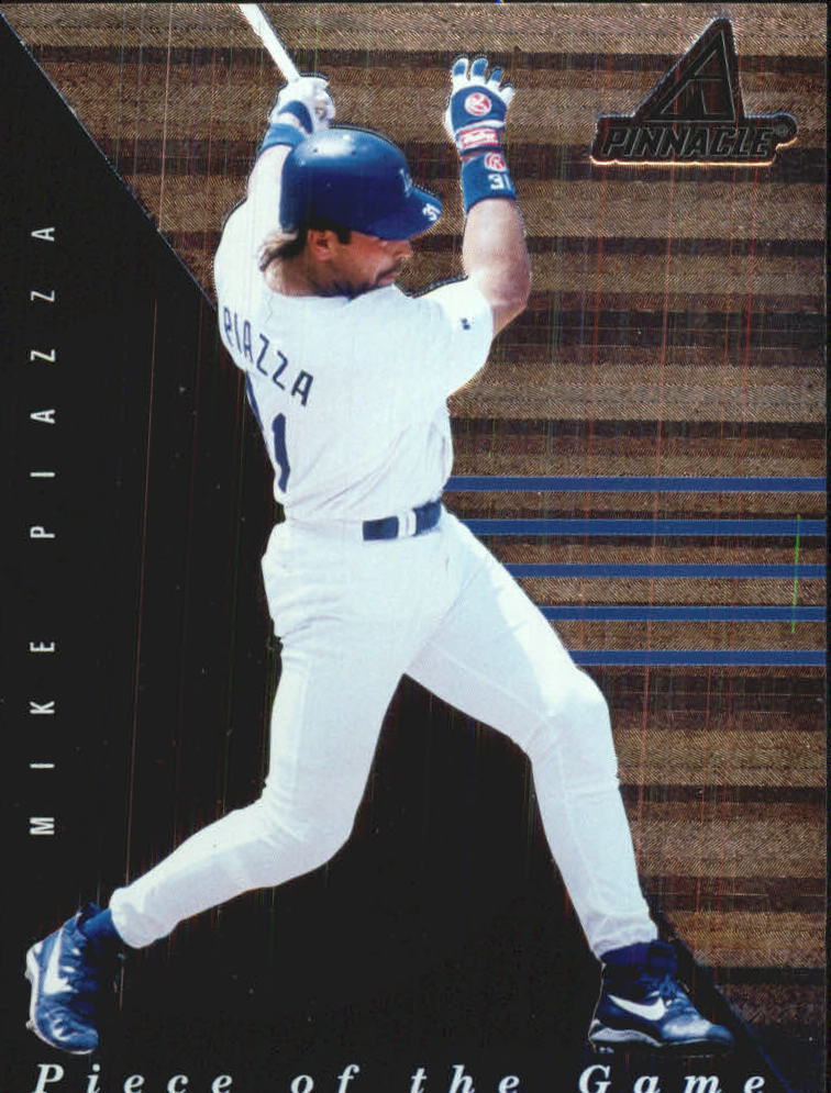 1998 Pinnacle Plus Piece of the Game #6 Mike Piazza