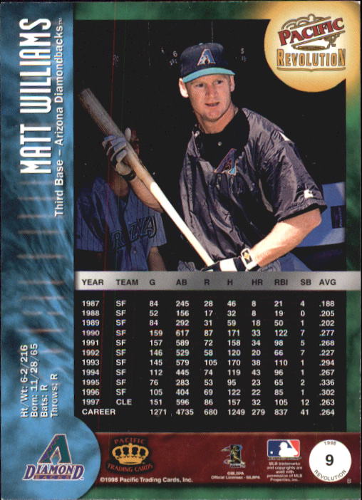 A9166- 1998 Revolution BB Card #s 1-148 +Inserts -You Pick- 15+ FREE US SHIP - Picture 19 of 253