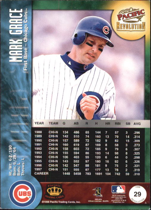 A9166- 1998 Revolution BB Card #s 1-148 +Inserts -You Pick- 15+ FREE US SHIP - Picture 47 of 253