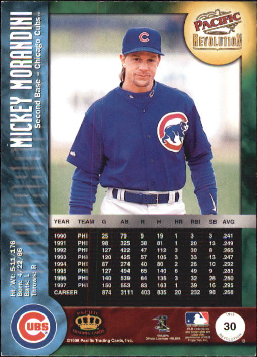 A9166- 1998 Revolution BB Card #s 1-148 +Inserts -You Pick- 15+ FREE US SHIP - Picture 49 of 253