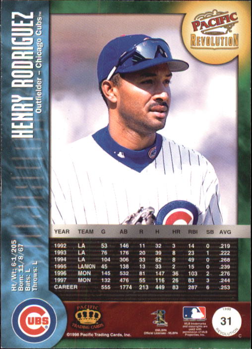 A9166- 1998 Revolution BB Card #s 1-148 +Inserts -You Pick- 15+ FREE US SHIP - Picture 51 of 253