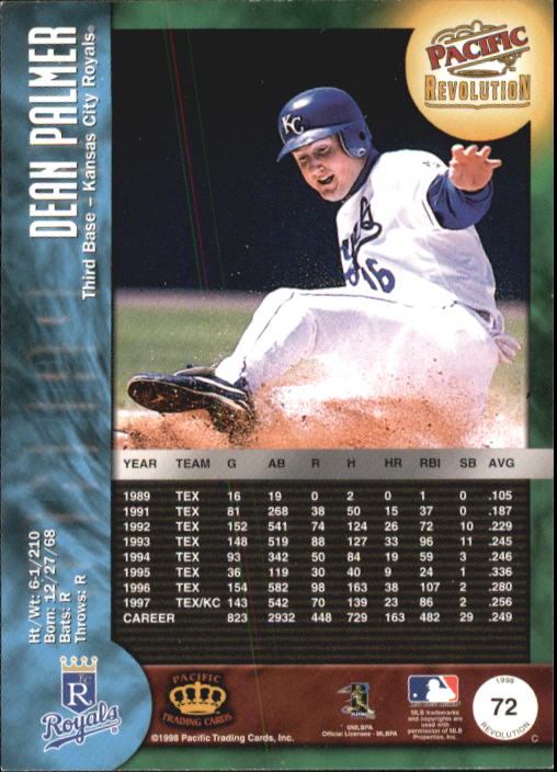 A9166- 1998 Revolution BB Card #s 1-148 +Inserts -You Pick- 15+ FREE US SHIP - Picture 120 of 253
