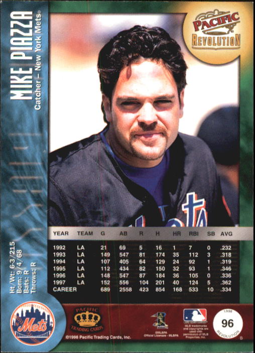 A9166- 1998 Revolution BB Card #s 1-148 +Inserts -You Pick- 15+ FREE US SHIP - Picture 166 of 253