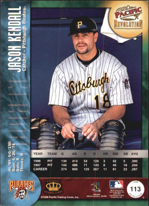 A9166- 1998 Revolution BB Card #s 1-148 +Inserts -You Pick- 15+ FREE US SHIP - Picture 192 of 253