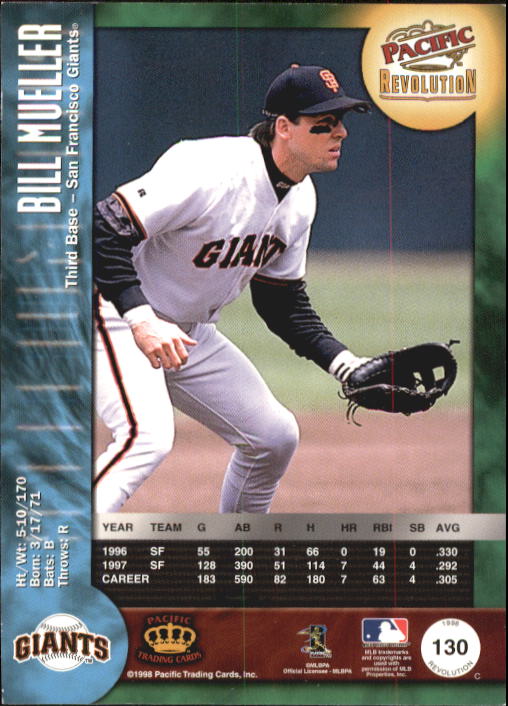A9166- 1998 Revolution BB Card #s 1-148 +Inserts -You Pick- 15+ FREE US SHIP - Picture 220 of 253