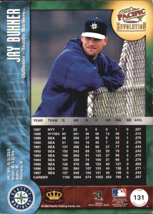 A9166- 1998 Revolution BB Card #s 1-148 +Inserts -You Pick- 15+ FREE US SHIP - Picture 222 of 253