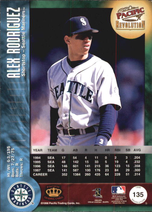 A9166- 1998 Revolution BB Card #s 1-148 +Inserts -You Pick- 15+ FREE US SHIP - Picture 228 of 253