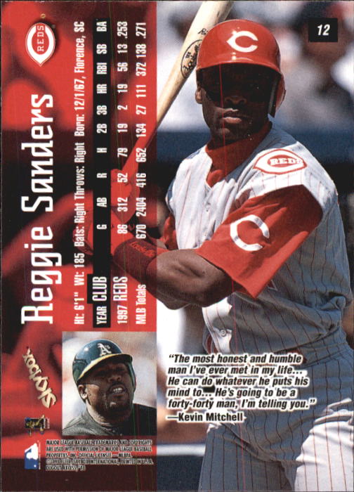 1998 Skybox Dugout Axcess Baseball "Main Set" Cards - Picture 19 of 195