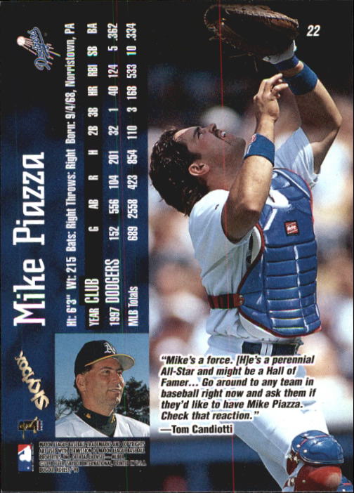 1998 Skybox Dugout Axcess Baseball "Main Set" Cards - Picture 37 of 195