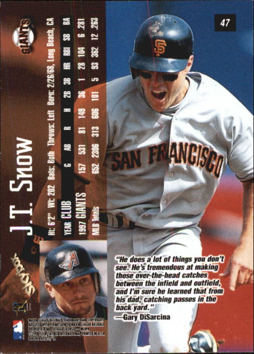 1998 Skybox Dugout Axcess Baseball "Main Set" Cards - Picture 53 of 195