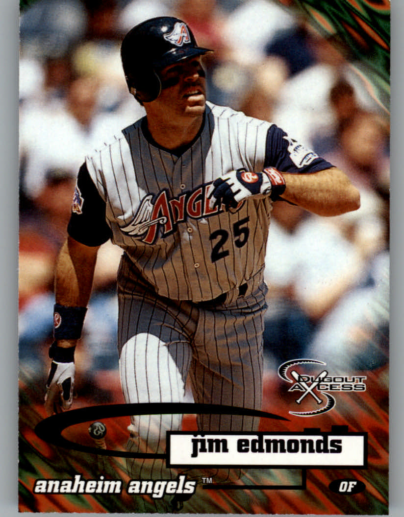 1998 SkyBox Dugout Axcess #49 Jim Edmonds