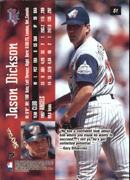 1998 Skybox Dugout Axcess Baseball "Main Set" Cards - Picture 61 of 195