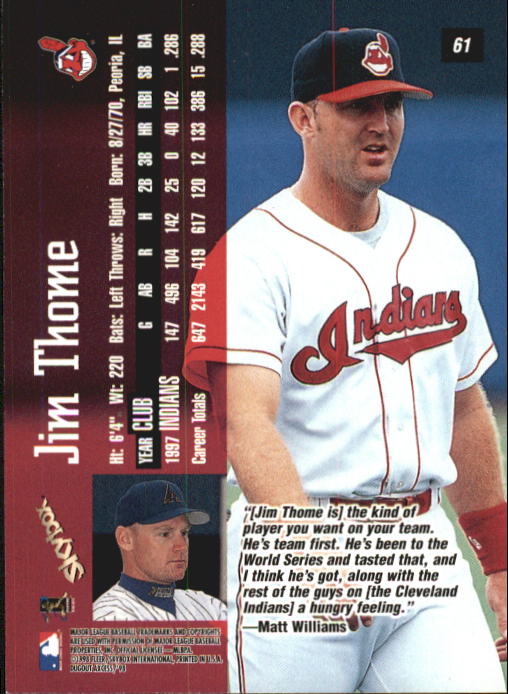 1998 Skybox Dugout Axcess Baseball "Main Set" Cards - Picture 73 of 195