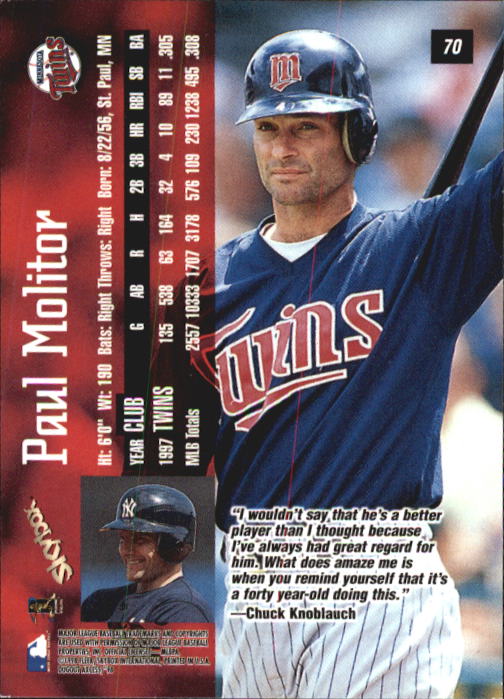 1998 Skybox Dugout Axcess Baseball "Main Set" Cards - Picture 81 of 195