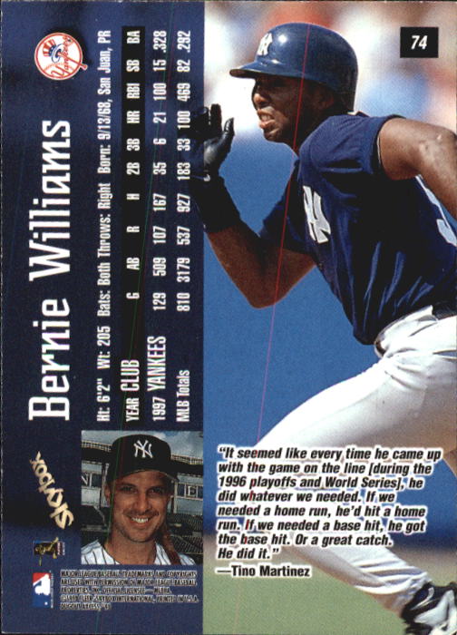 1998 Skybox Dugout Axcess Baseball "Main Set" Cards - Picture 87 of 195