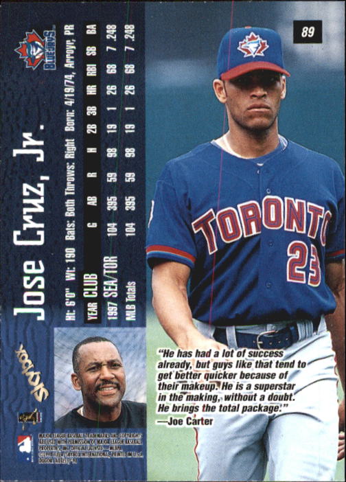 1998 Skybox Dugout Axcess Baseball "Main Set" Cards - Picture 111 of 195