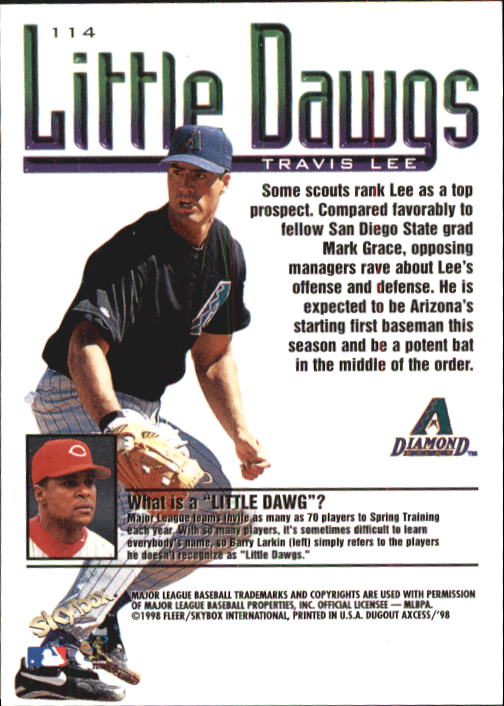 1998 Skybox Dugout Axcess Baseball "Main Set" Cards - Picture 137 of 195