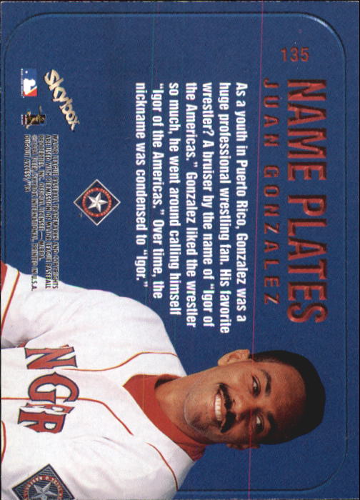 1998 Skybox Dugout Axcess Baseball "Main Set" Cards - Picture 165 of 195