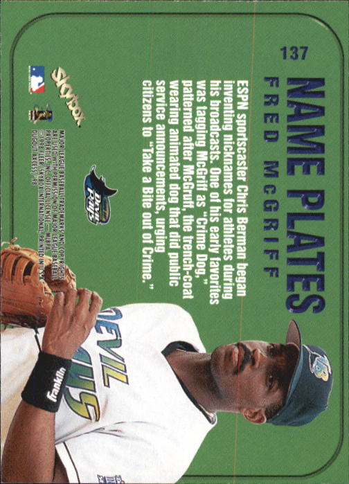 1998 Skybox Dugout Axcess Baseball "Main Set" Cards - Picture 169 of 195