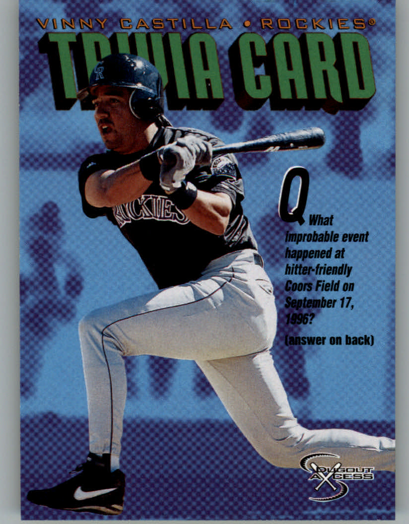 1998 Skybox Dugout Axcess Baseball "Main Set" Cards - Picture 176 of 195