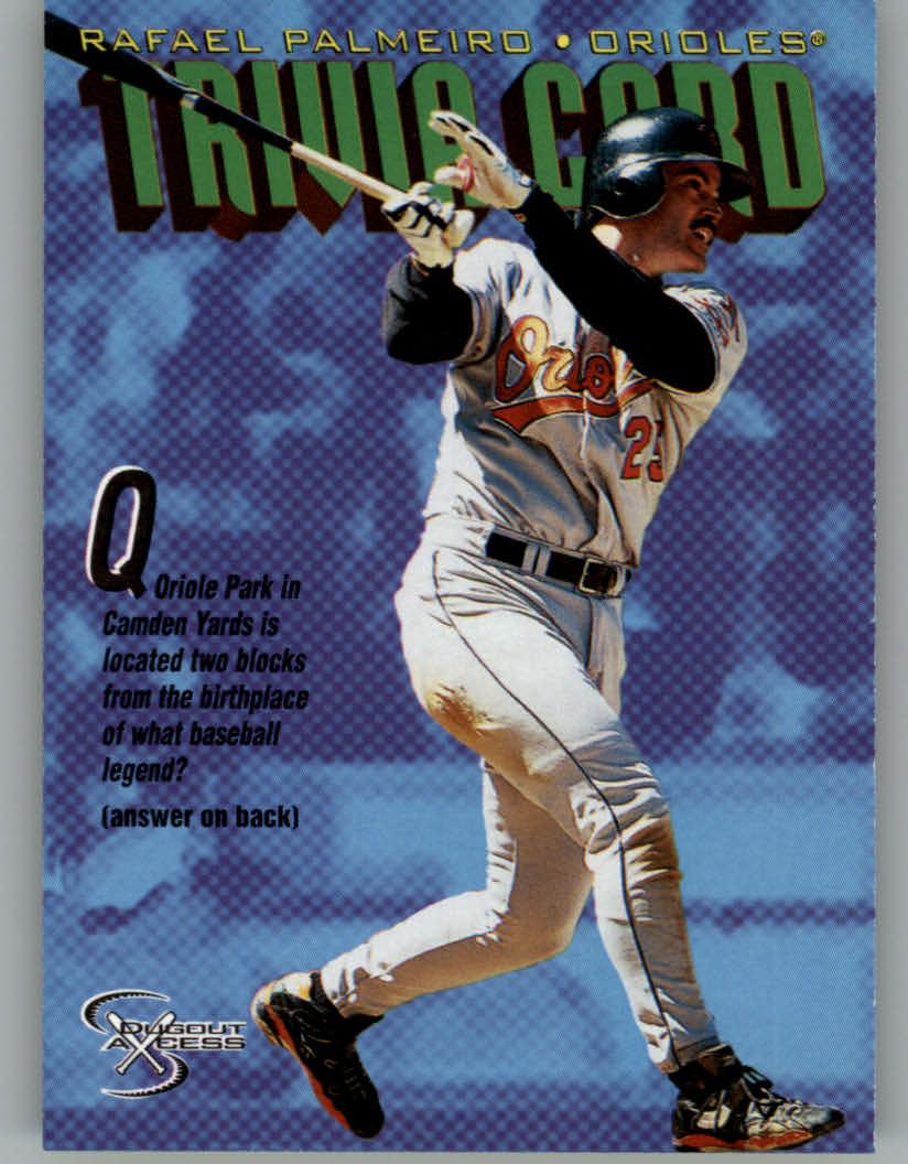 1998 Skybox Dugout Axcess Baseball "Main Set" Cards - Picture 184 of 195