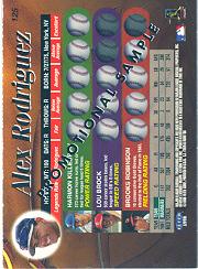1998 Sports Illustrated Then and Now #P125 Alex Rodriguez PROMO back image