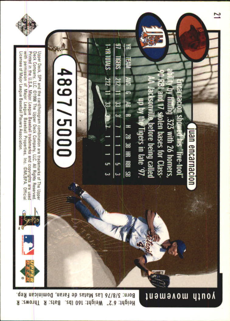 B3190- 1998 SPx Finite Assorted Baseball Cards -You Pick- 15+ FREE US SHIP - Picture 7 of 402