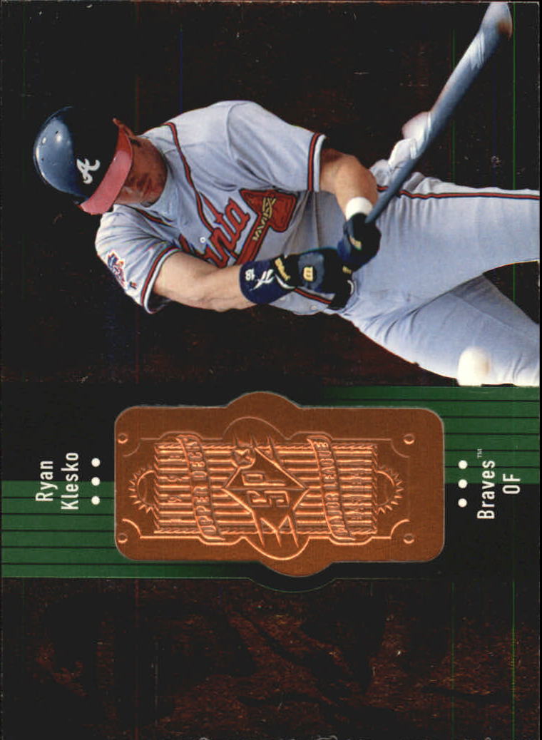 1998 SPx Finite #56 Ryan Klesko