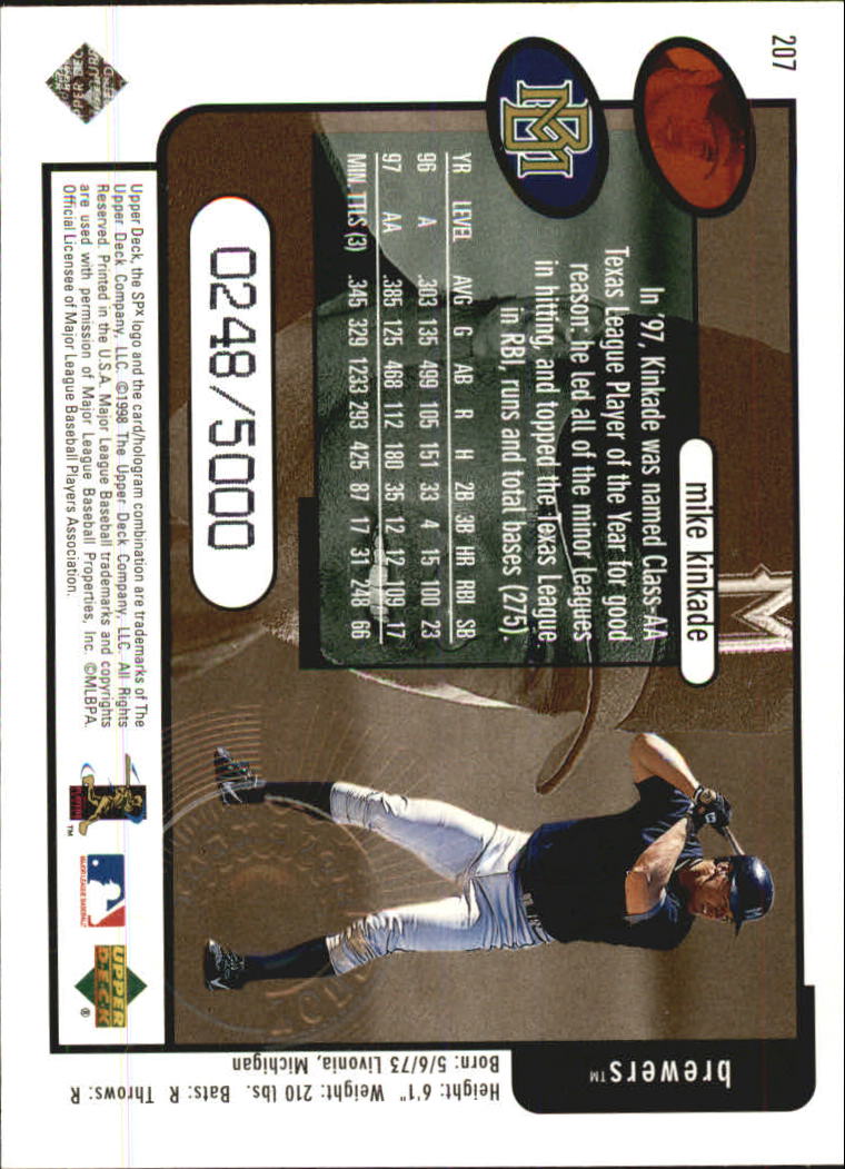 B3190- 1998 SPx Finite Assorted Baseball Cards -You Pick- 15+ FREE US SHIP - Picture 81 of 402