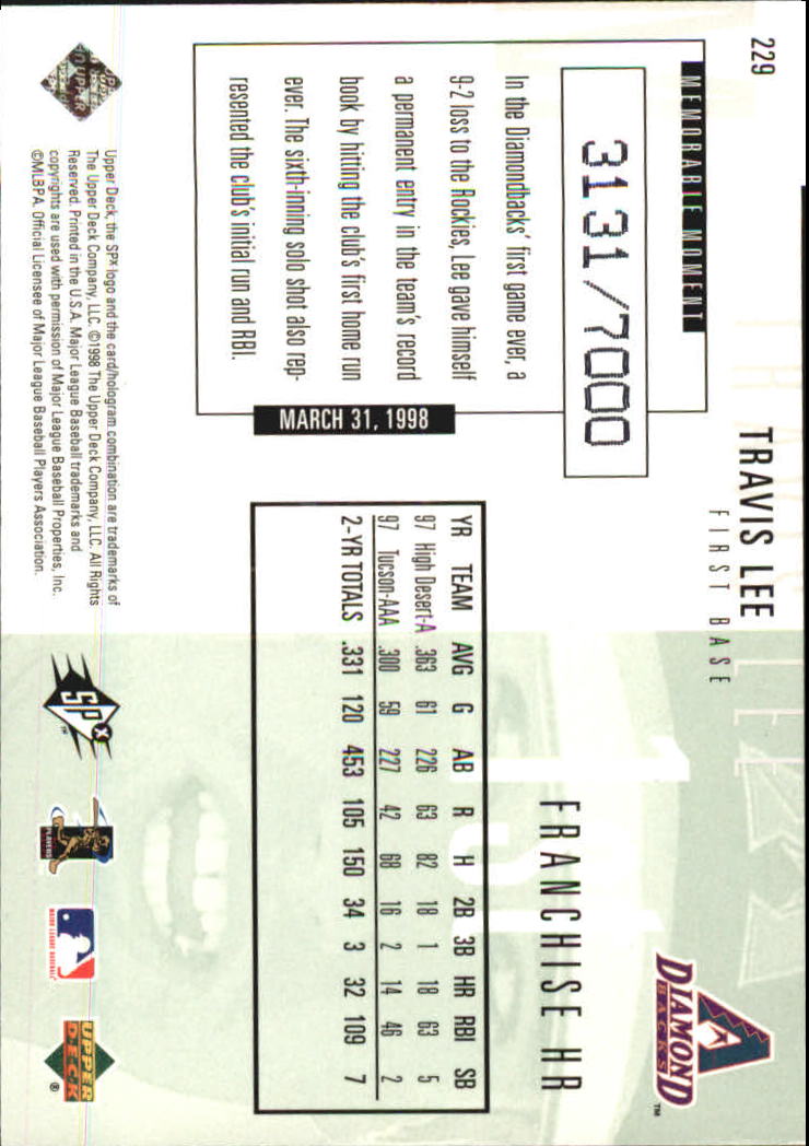 B3190- 1998 SPx Finite Assorted Baseball Cards -You Pick- 15+ FREE US SHIP - Picture 101 of 402