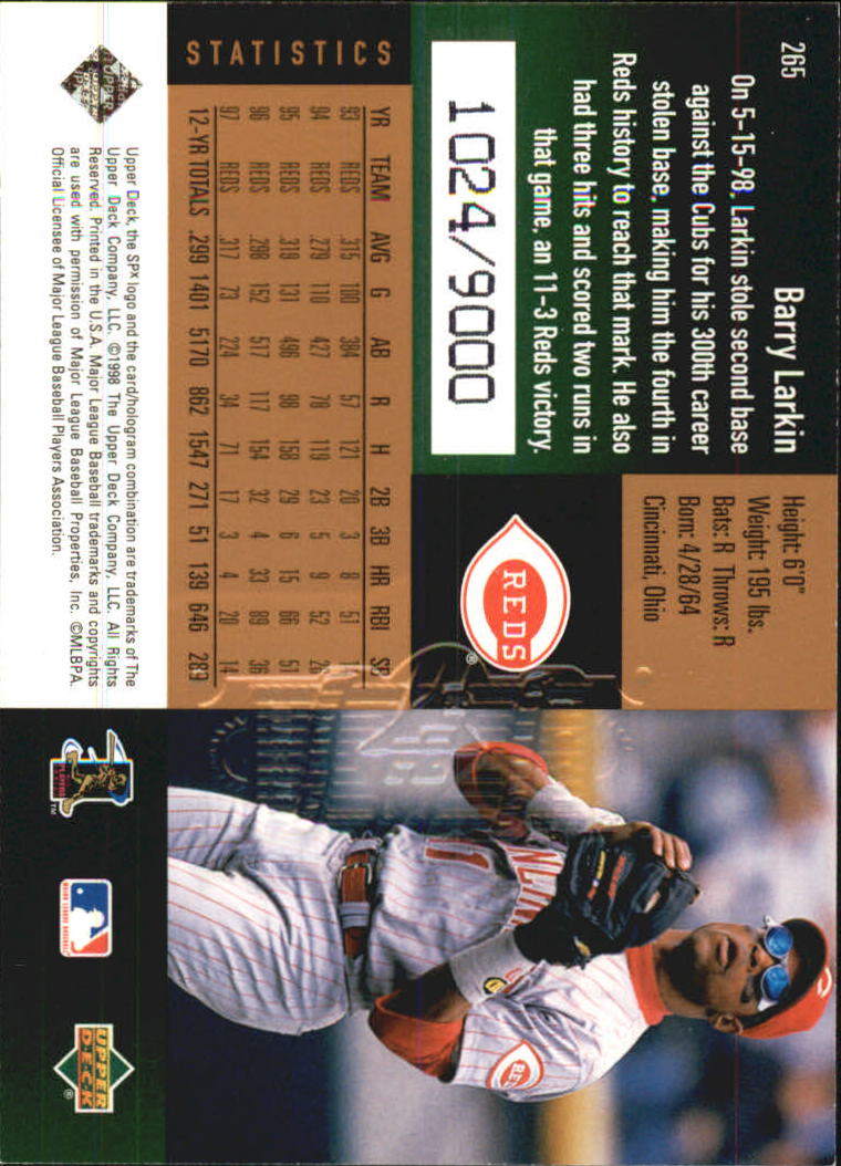 B3190- 1998 SPx Finite Assorted Baseball Cards -You Pick- 15+ FREE US SHIP - Picture 141 of 402